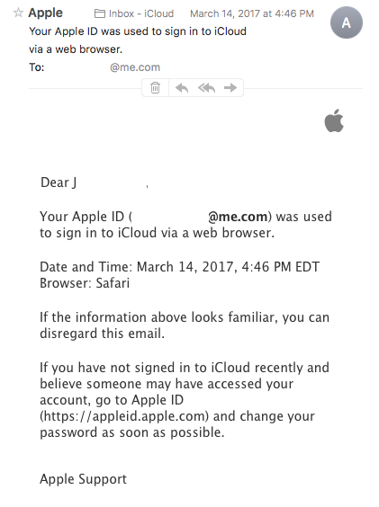 Appleid.apple.com reset icloud