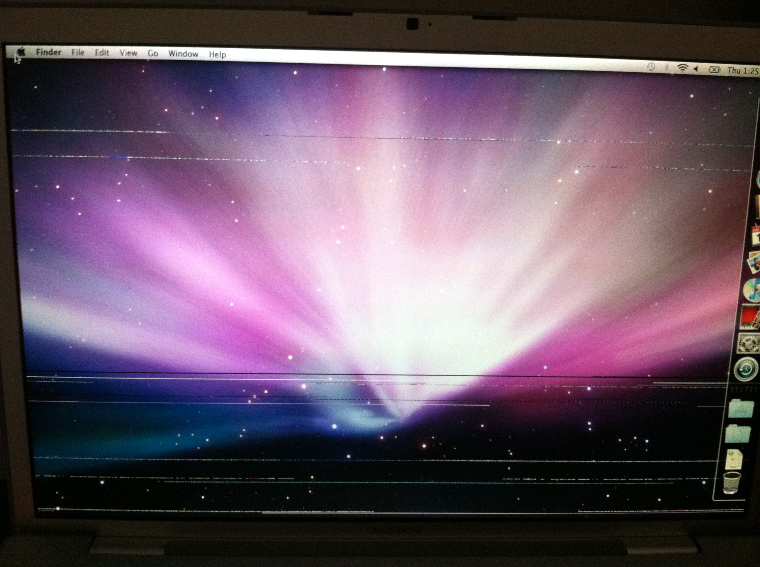 my MacBook Pro screen glitching - Apple Community