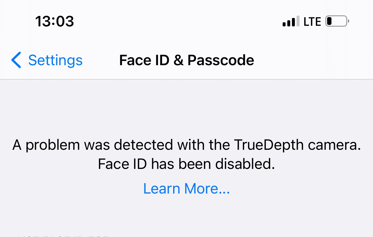 My Face ID is disabled how can I active i… Apple Community