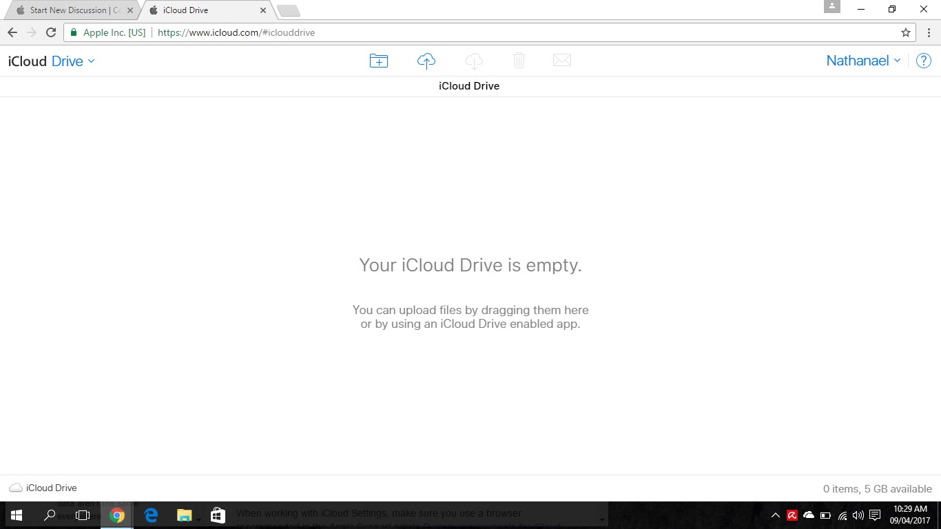 Icloud Drive Storage Is Empty But It Apple Community