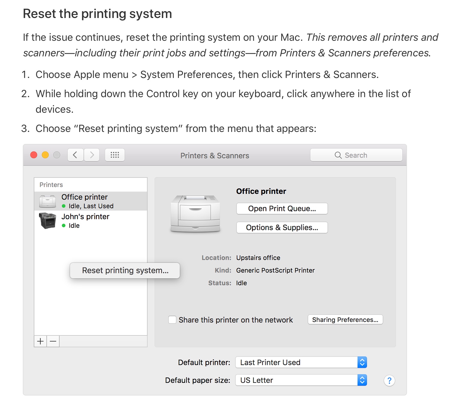 Printer Driver For Os 10 14 4 And Hp Lase Apple Community