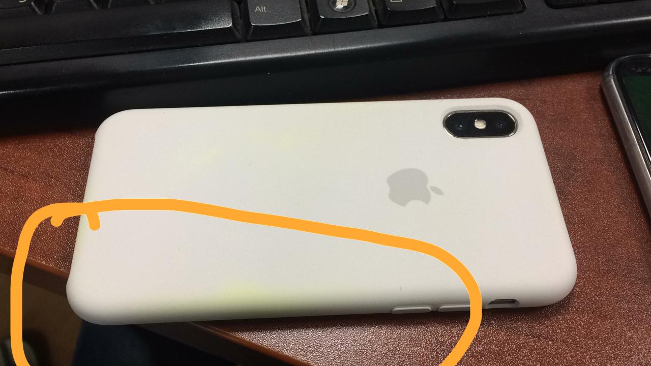 Apple Silicon Case (White) yellow Apple Community