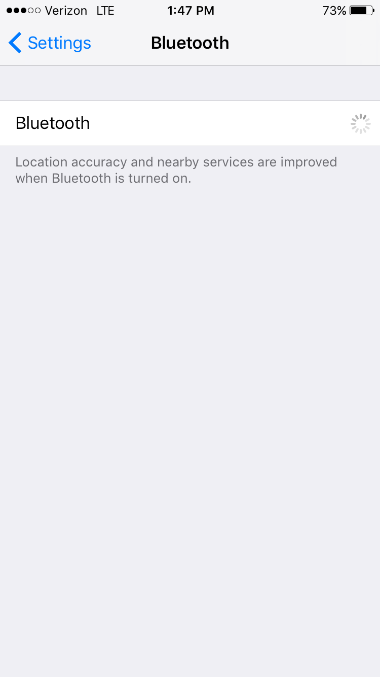 Why is the Bluetooth stuck on searching? Apple Community