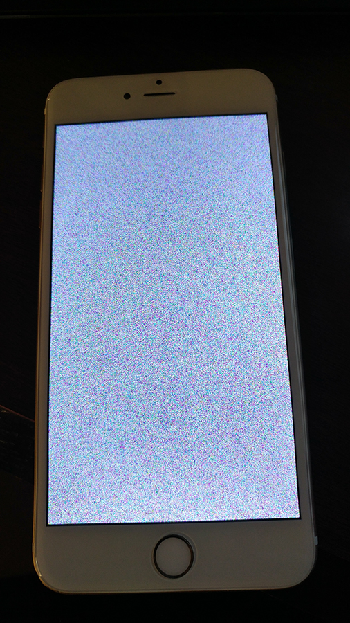 iPhone 6 Plus Static Screen? Apple Community