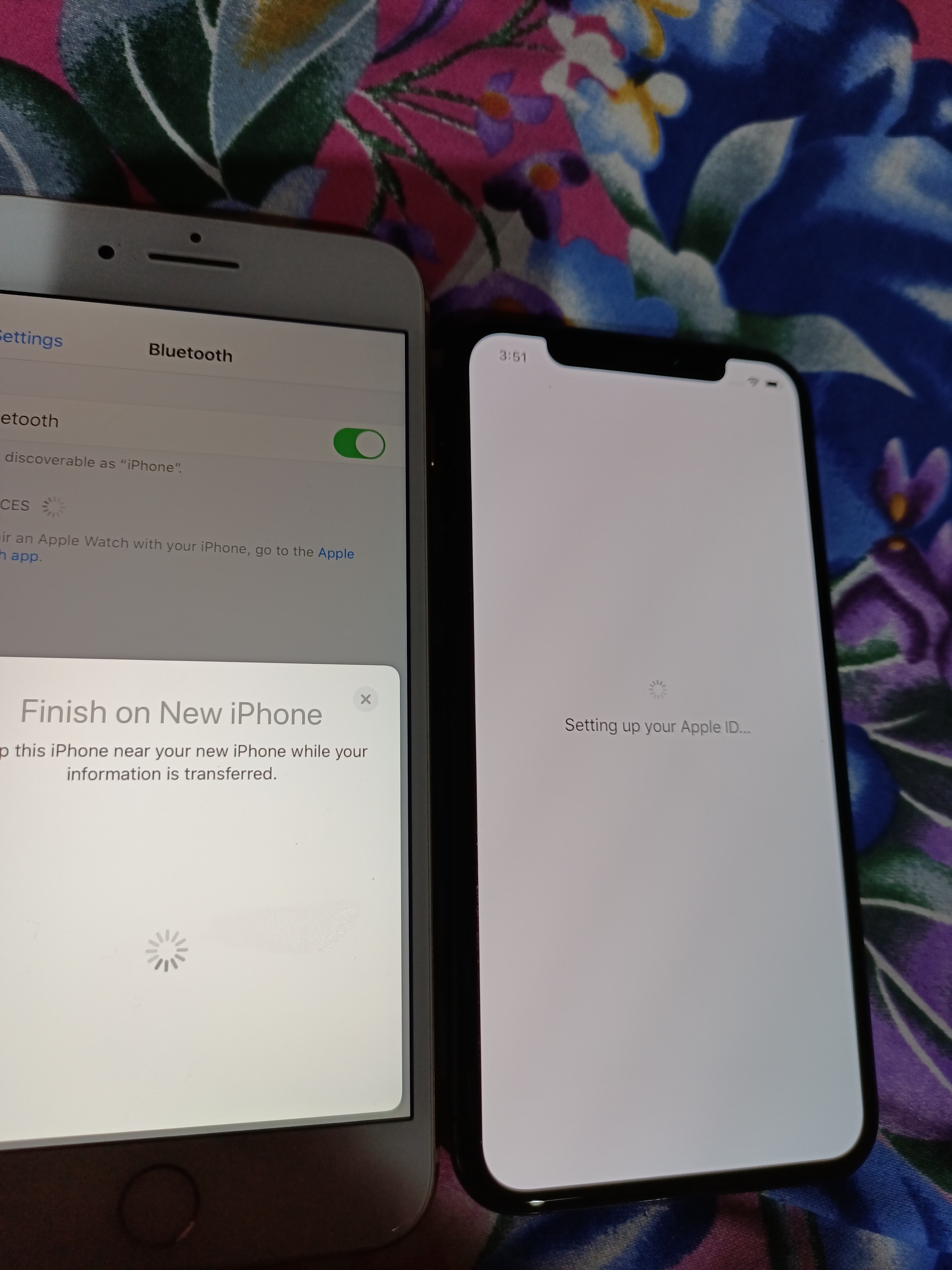 Stuck On New Phone Data Transfer Apple Community