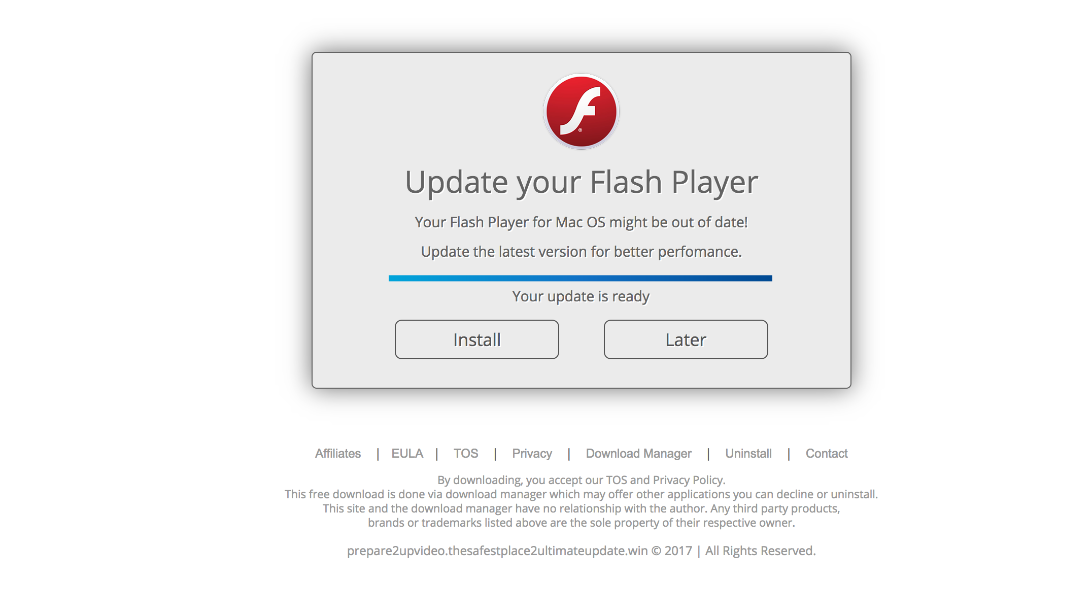 adobe flash player mac os x