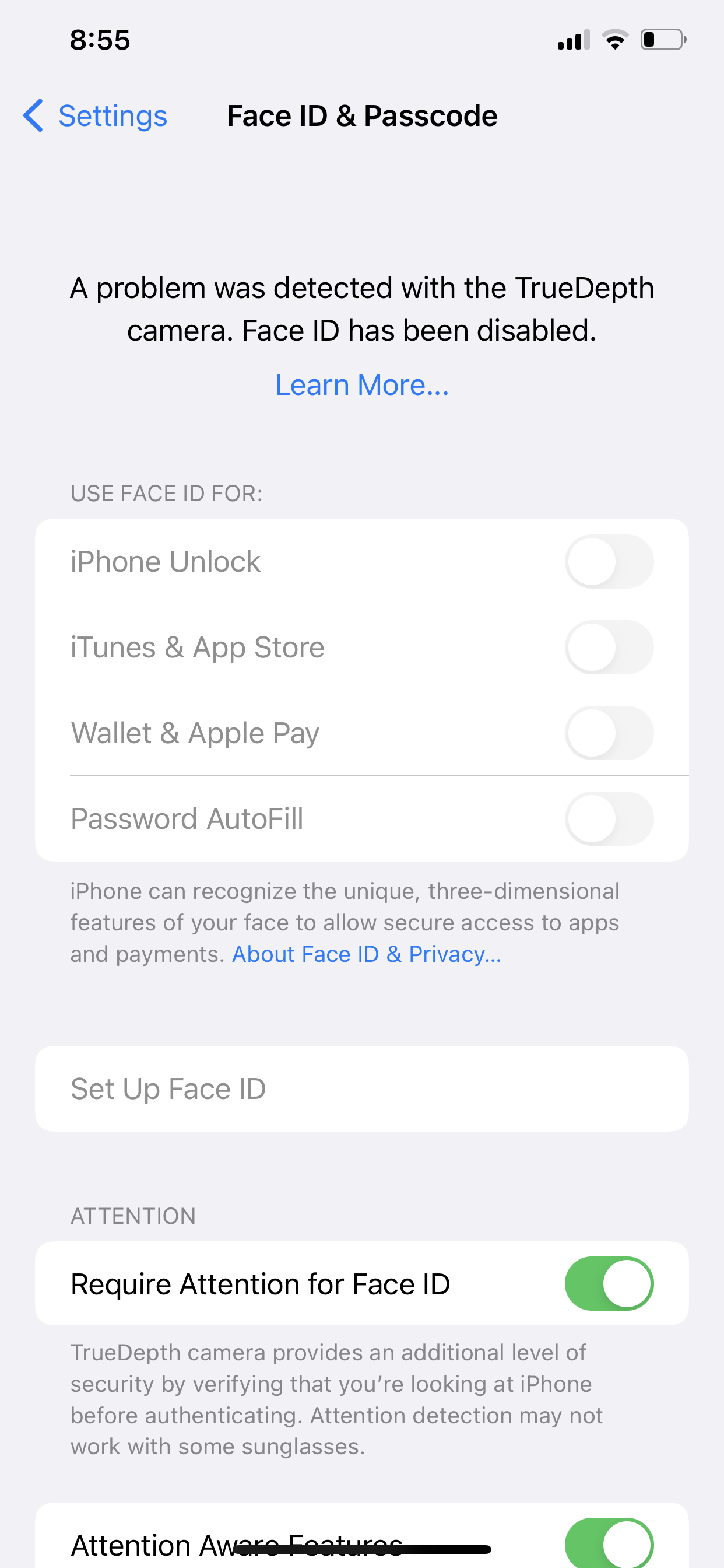 My Face ID not open how to open this - Apple Community