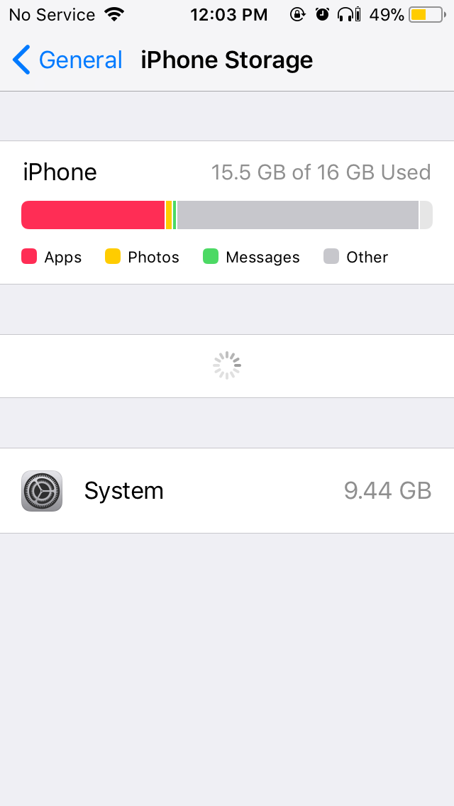My lack of storage Apple Community