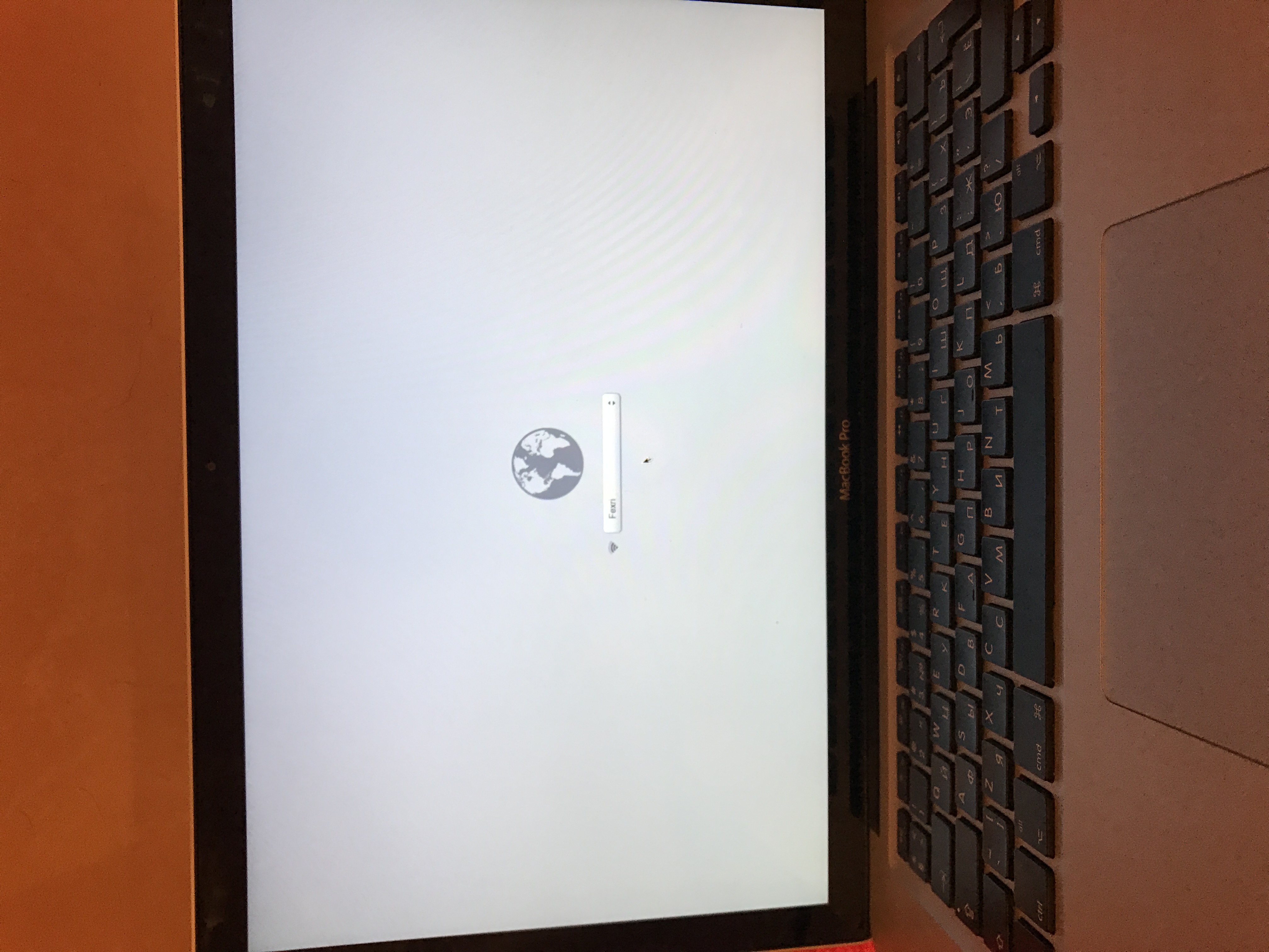 Spinning globe stuck. Apple Community