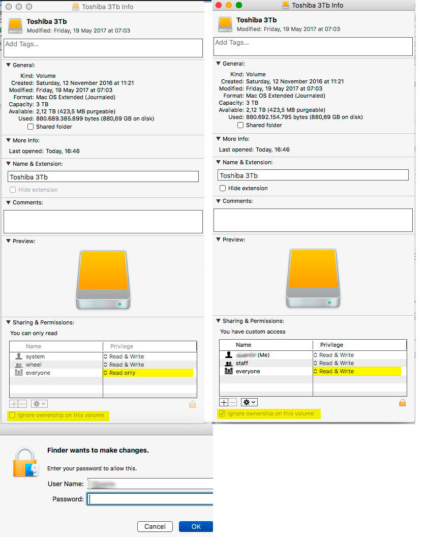 Change permissions for files, folders, or disks on Mac - Apple Support