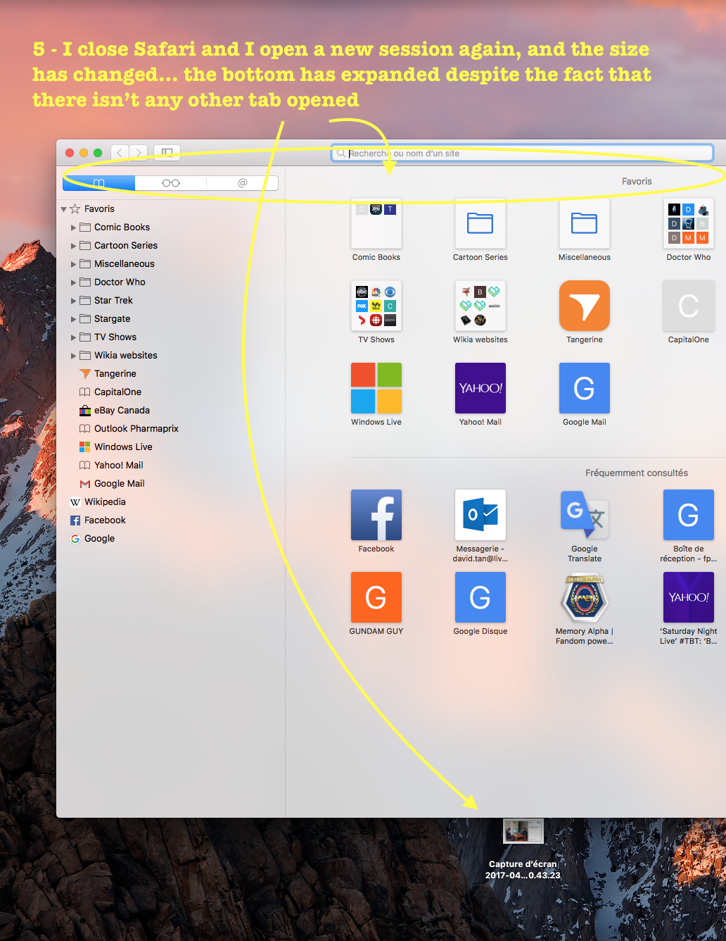 Why Does Safari Window Size Keeps Changin Apple Community