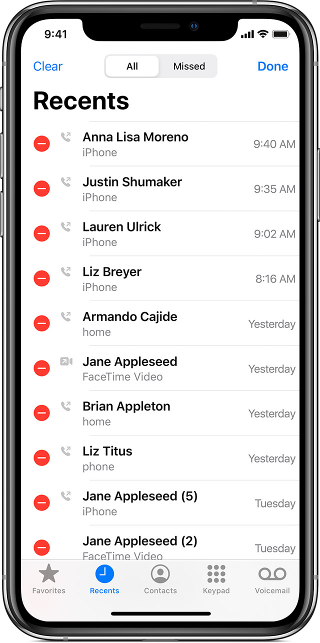 recent-calls-apple-community