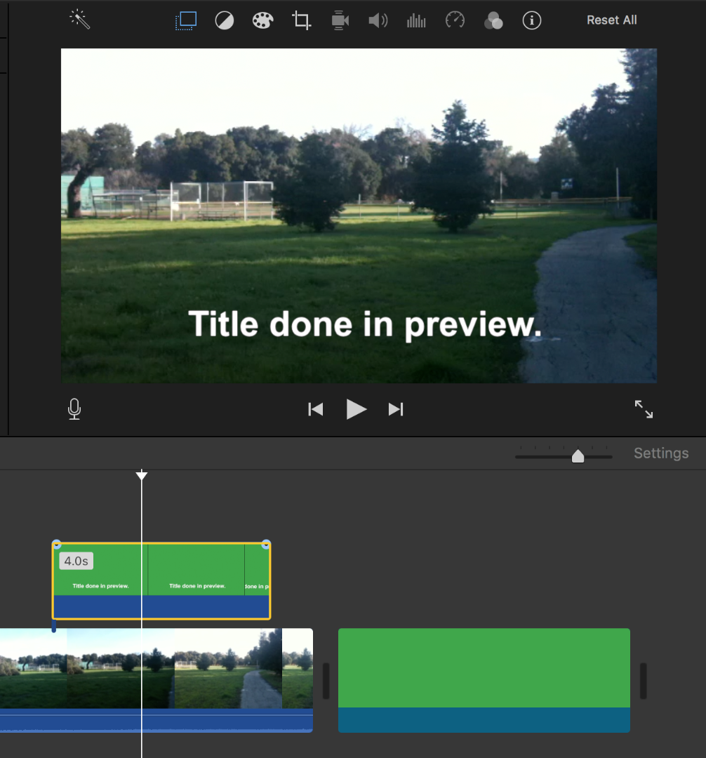 How to Add Text in iMovie Without Effects