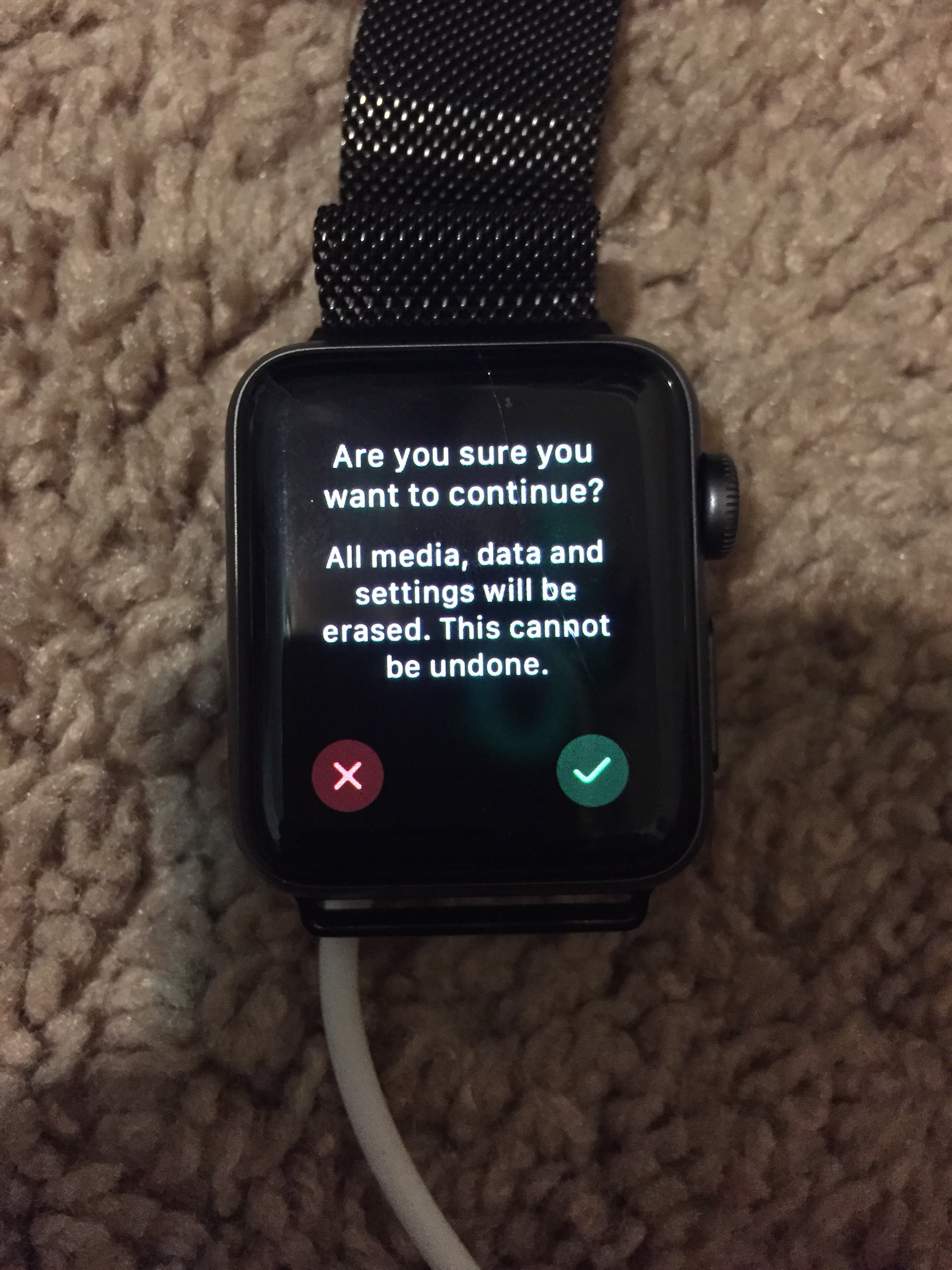 why won't my apple watch let me press the… - Apple Community