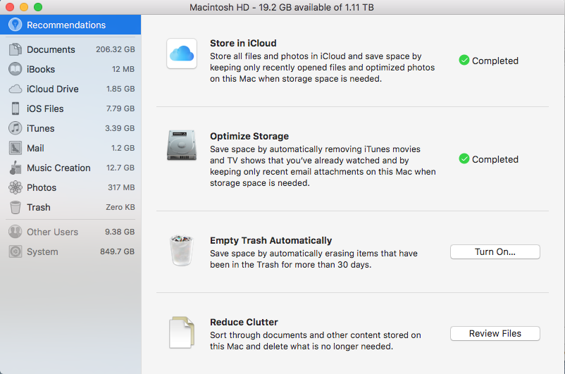 System Storage Filling Up - Apple Community