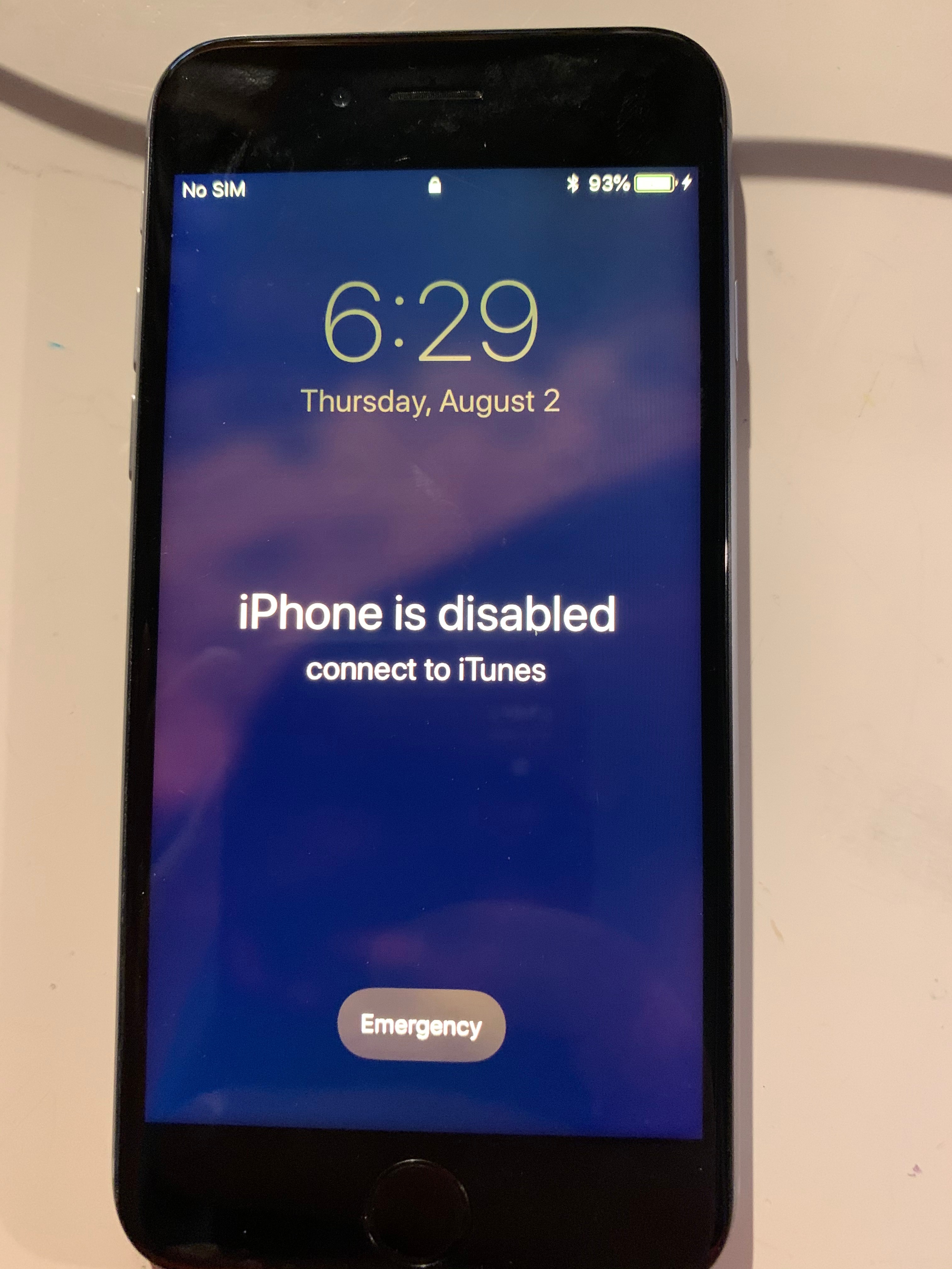 unable to restore iphone 6s using catalina - Apple Community