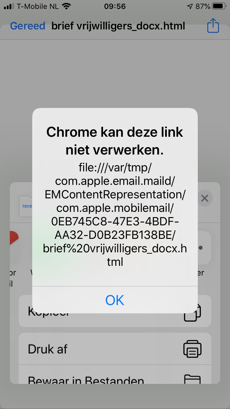 Unable to open HTML links (created and st… - Apple Community