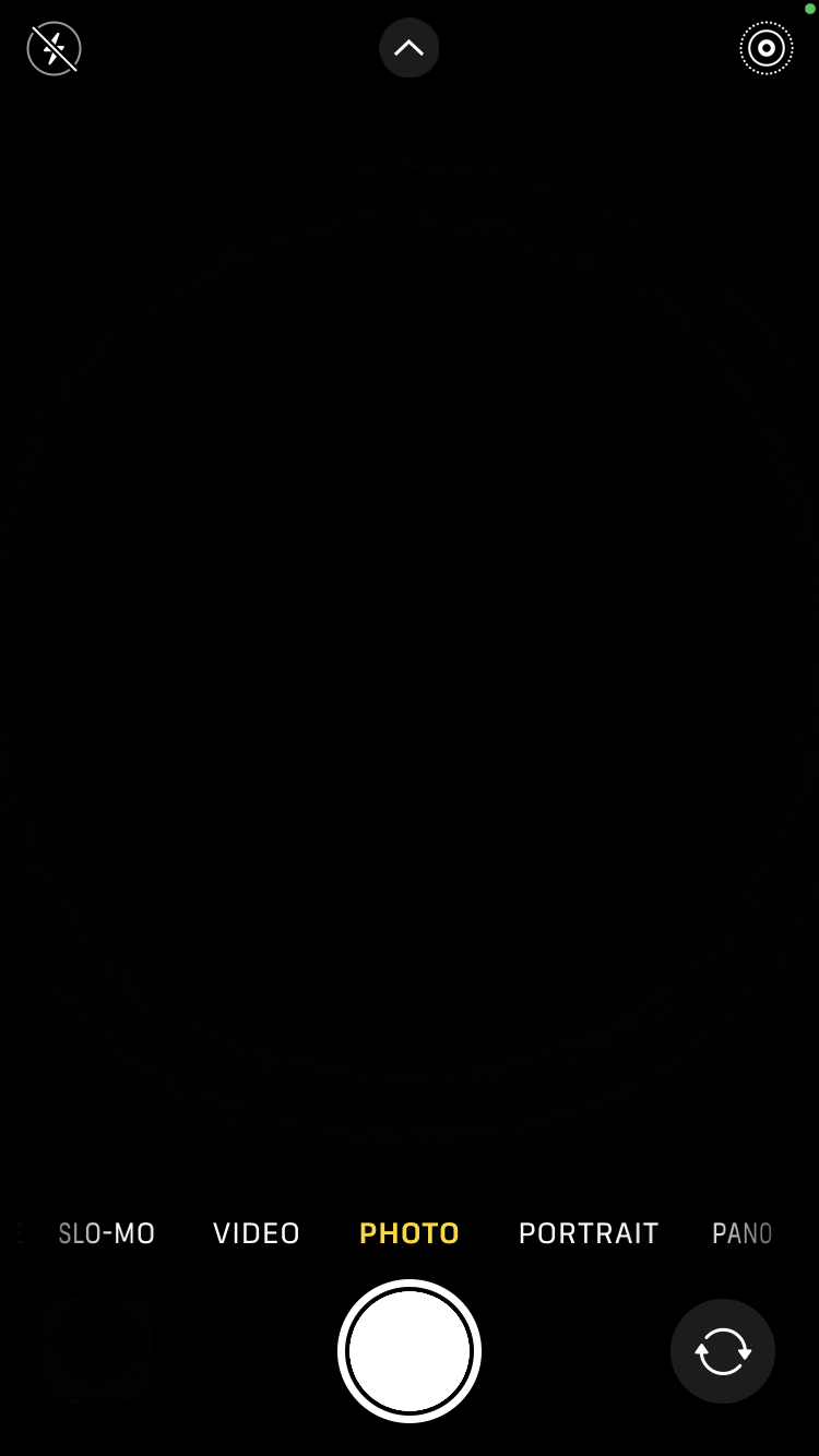 Front camera black Apple Community