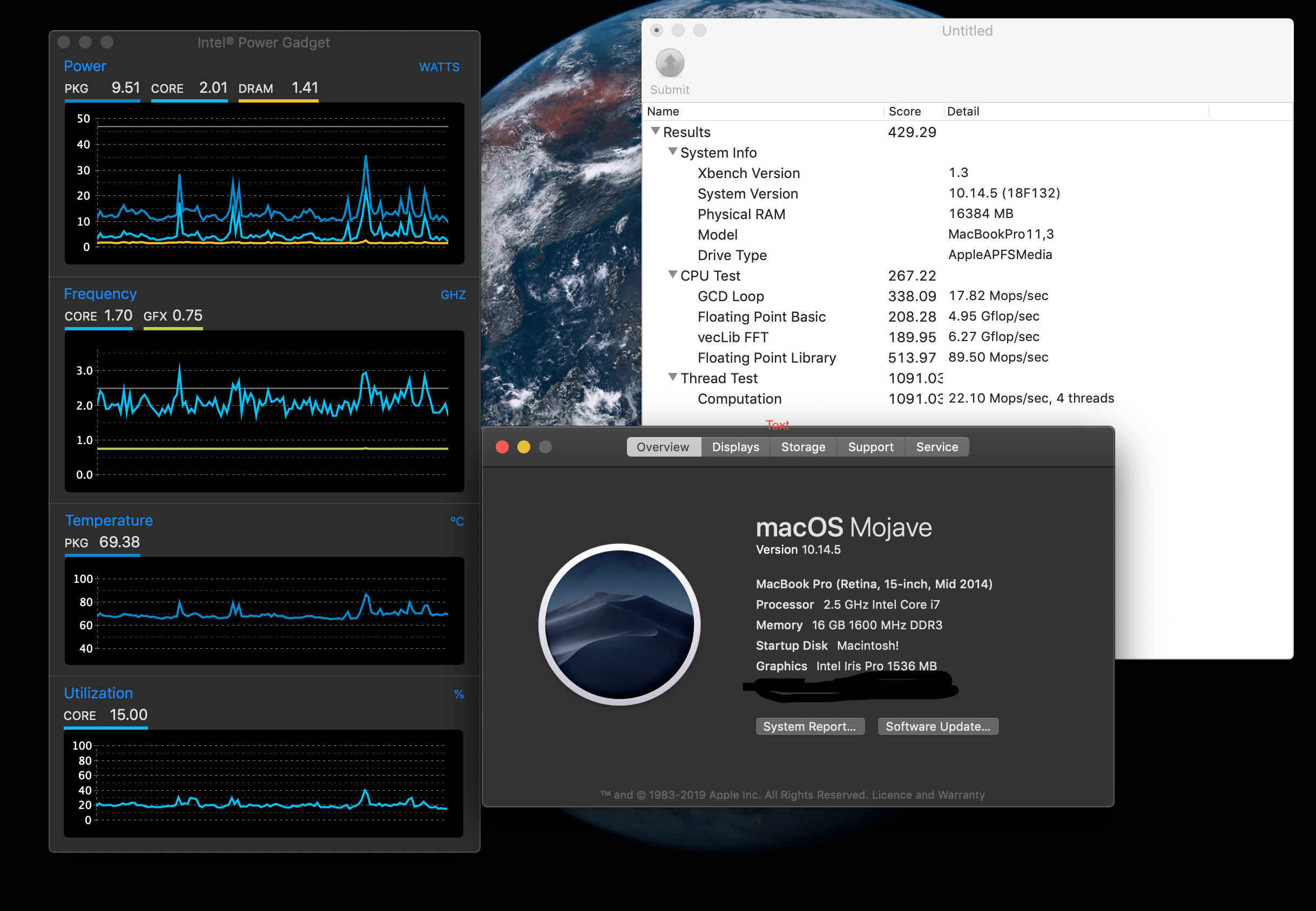 Macbook Pro 15" CPU Throttling 2.5 GHz … Apple Community