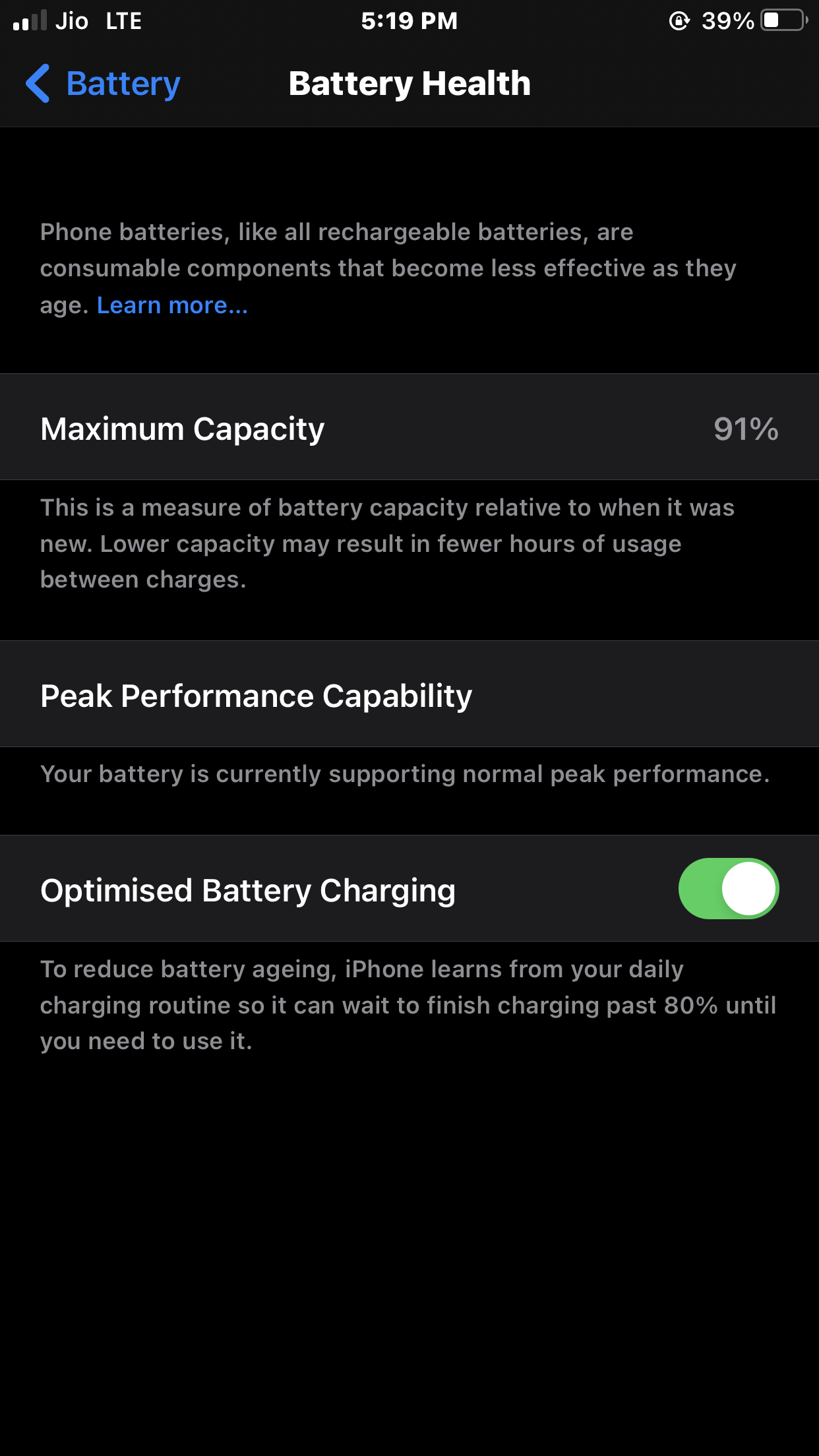 Increase the battery health Apple Community