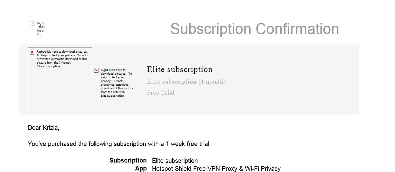 Email Subscription Confirmation – LuxeDH
