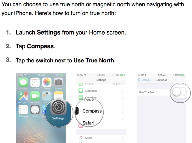 How To Calibrate Iphone Compass Apple Community