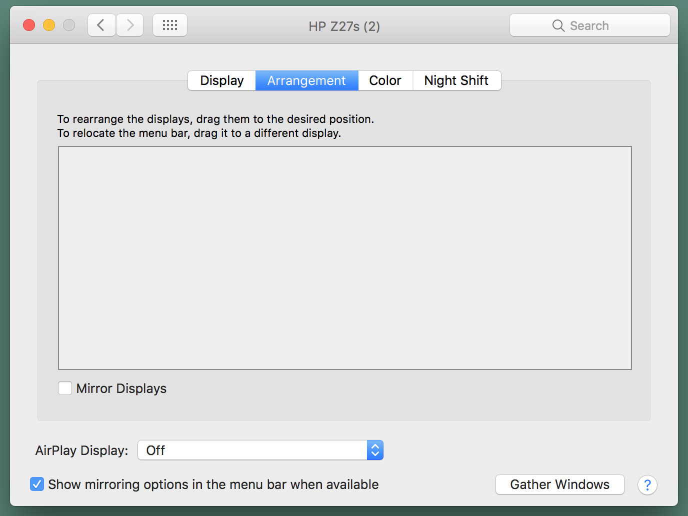 How to reset mac display arrangement? Apple Community