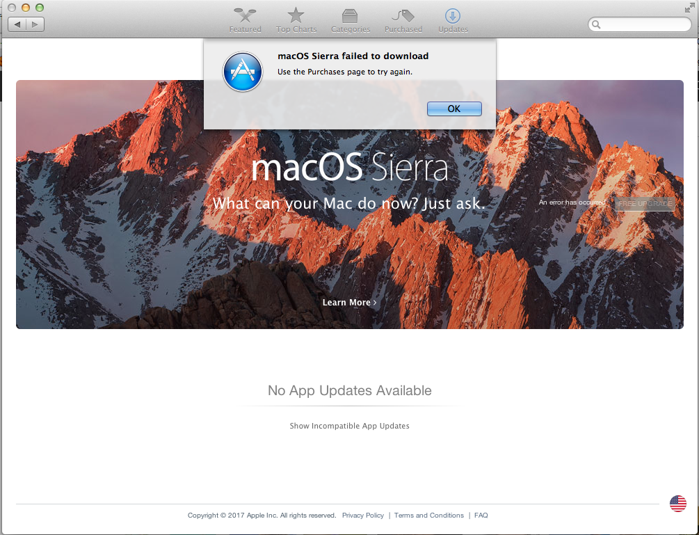 Why cant i download mac os sierra on my macbook pro
