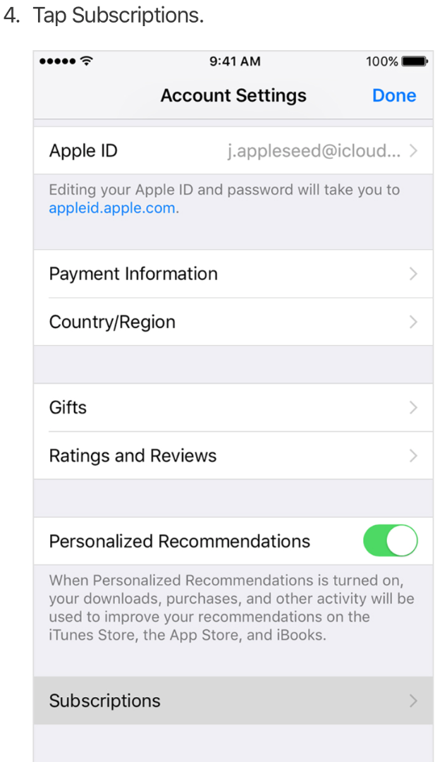 On how iphone to delete subscriptions expired Quick Answer: