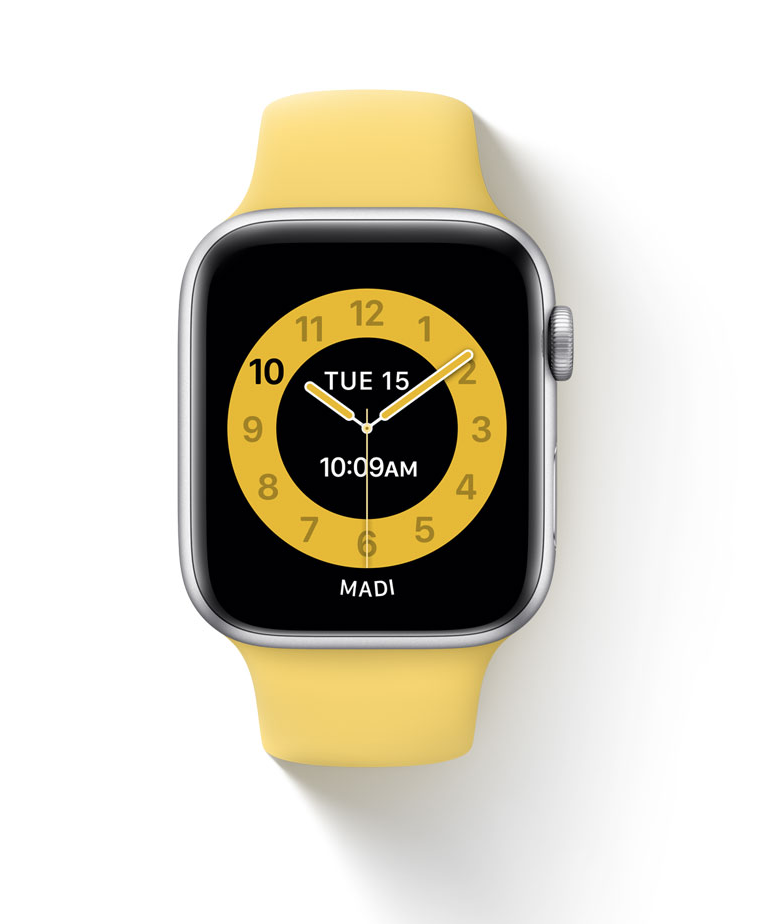 How to create watch face with yellow ring? - Apple Community