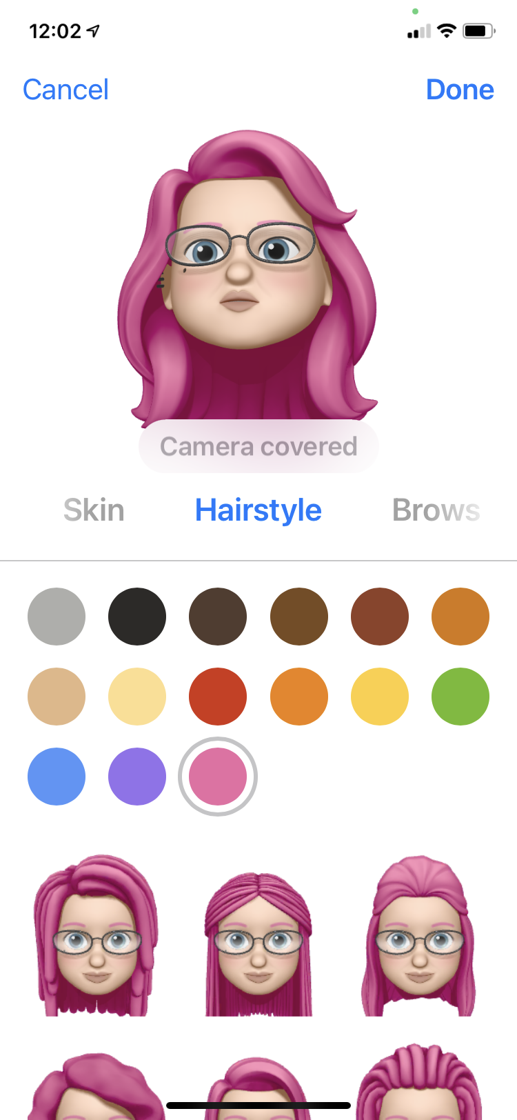 Where have hair Highlight fine for emoji … - Apple Community