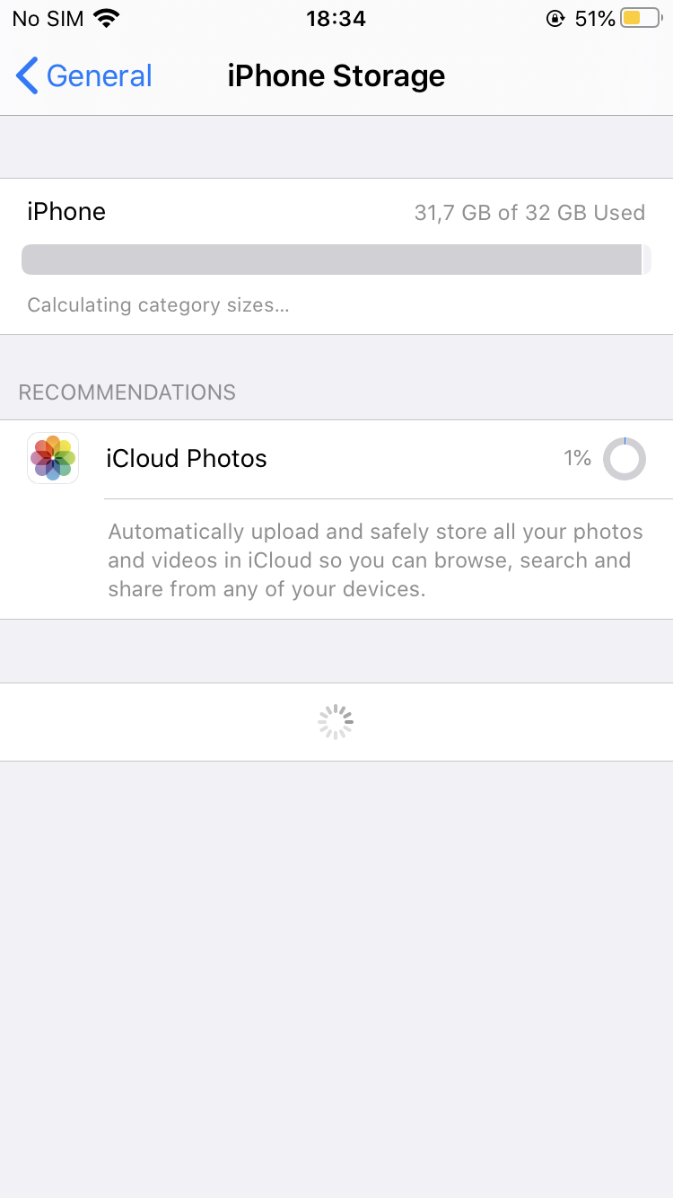 What's the difference between device storage and iCloud storage