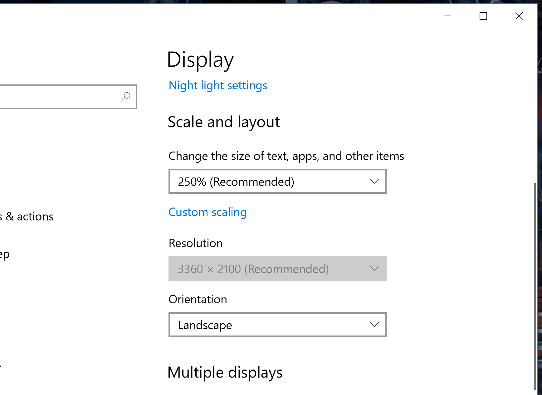 The resolution on Windows 10 is messed up - Apple Community