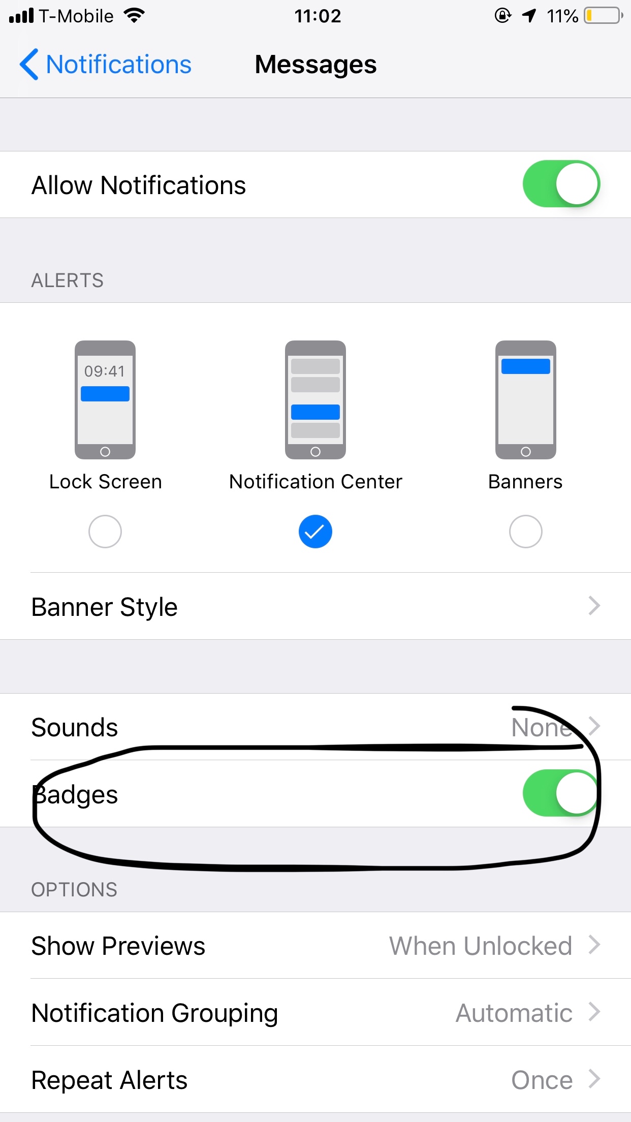 iPhone not getting text notifications - Apple Community