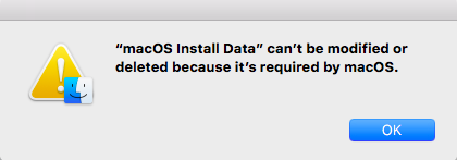 How do i remove macOS Install data - Apple Community