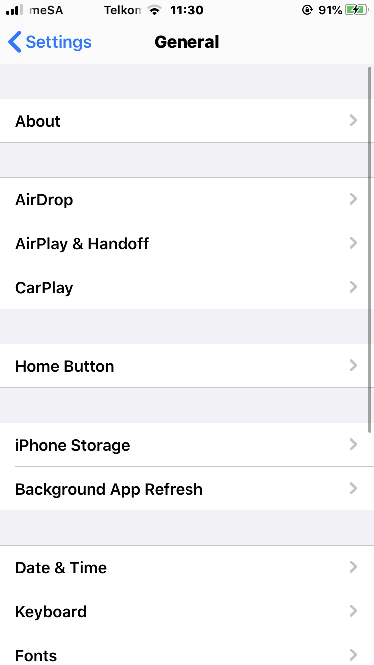 My iPhone does not show software update o… Apple Community