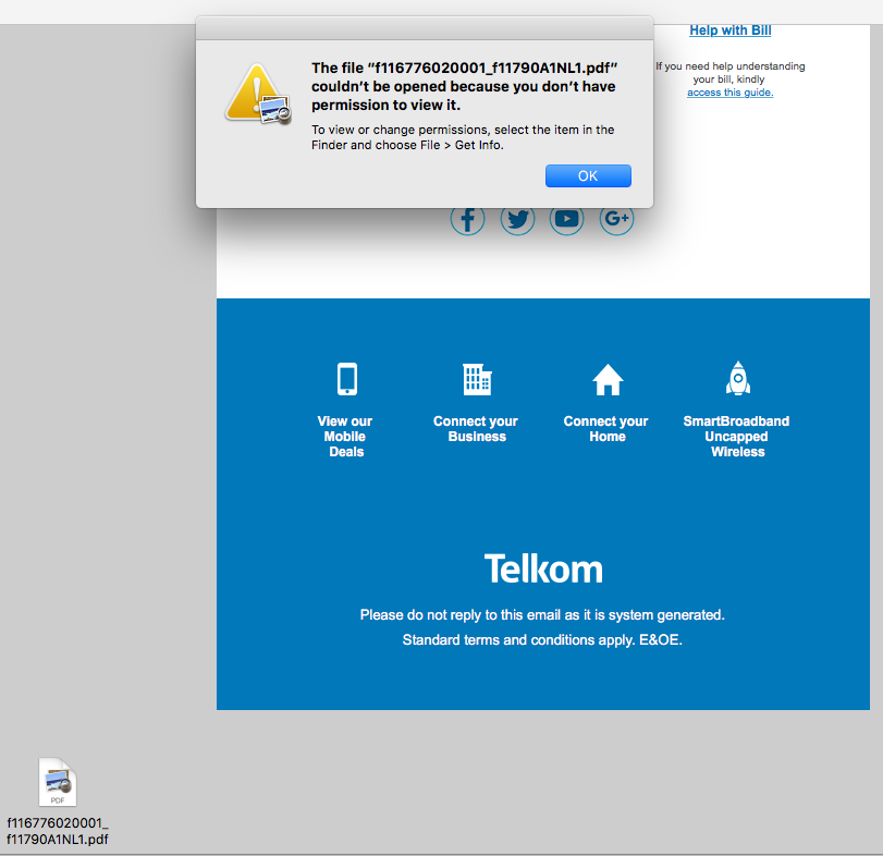 Apple Mail PDF attachment permissions iss… Apple Community