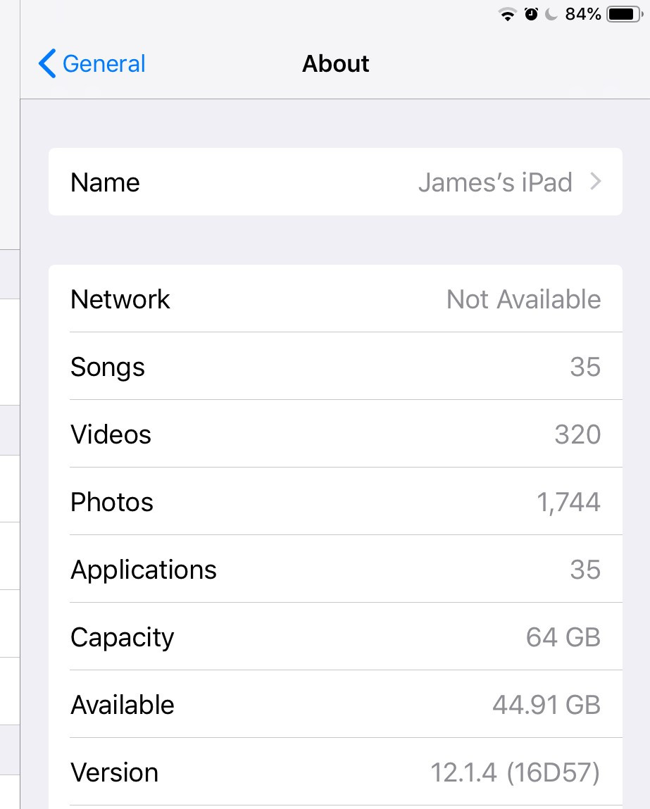 My iPad says it's storage is full, but it… Apple Community