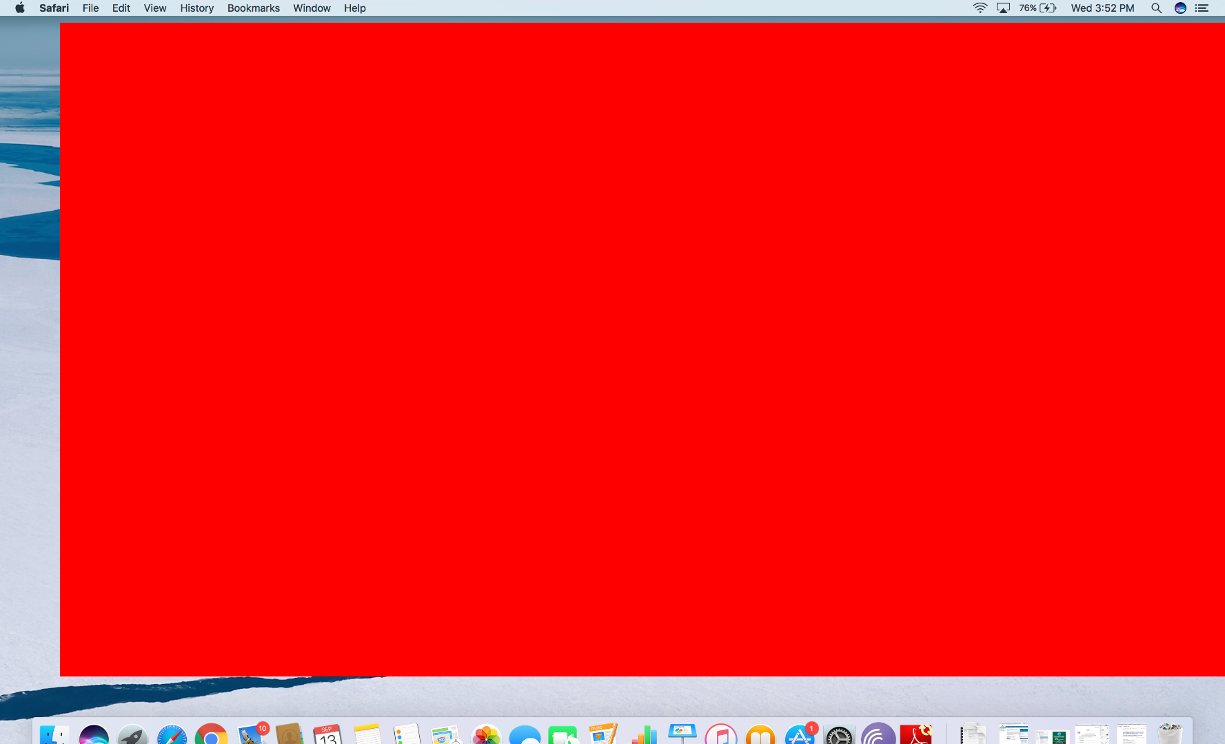 Rådgiver Legitim Sprout MacBook Pro screen is partially red color… - Apple Community