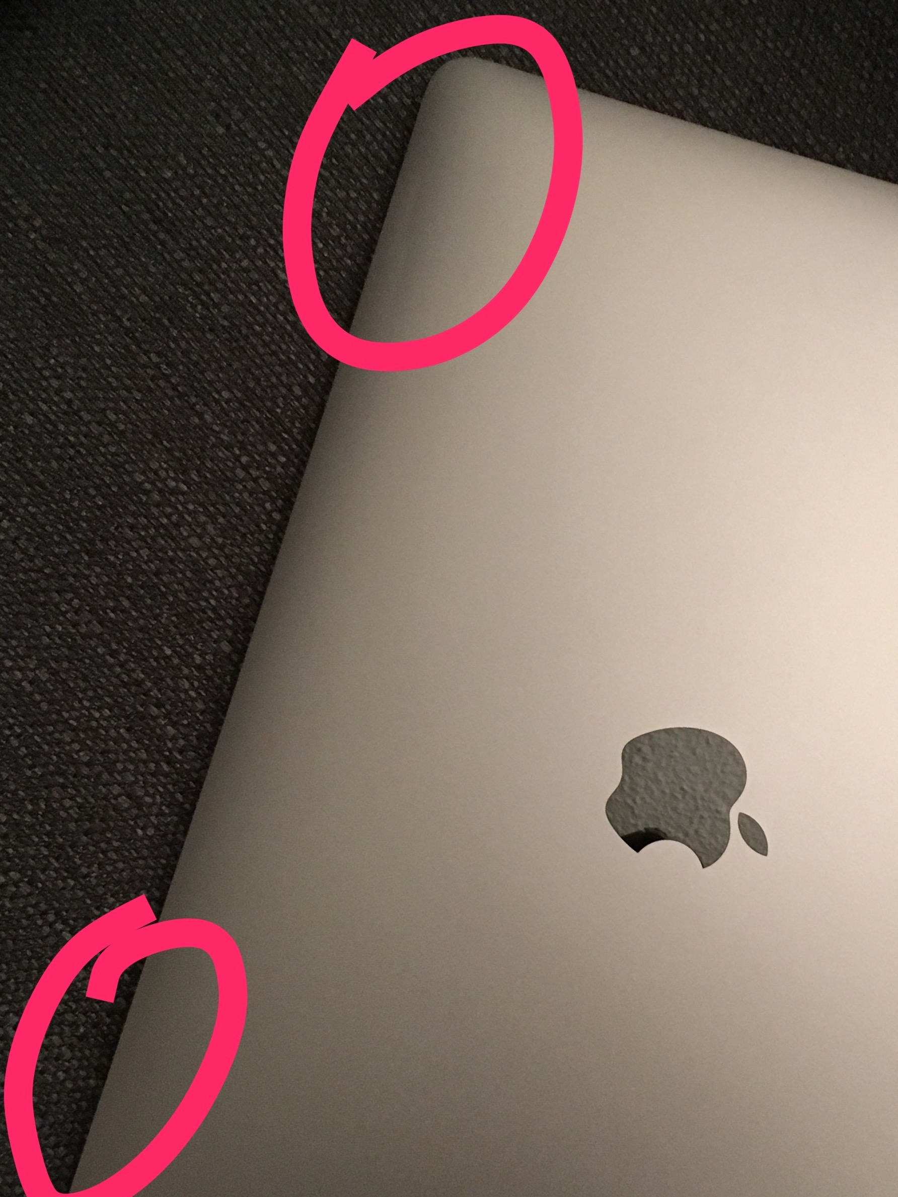 apple dented my macbook pro
