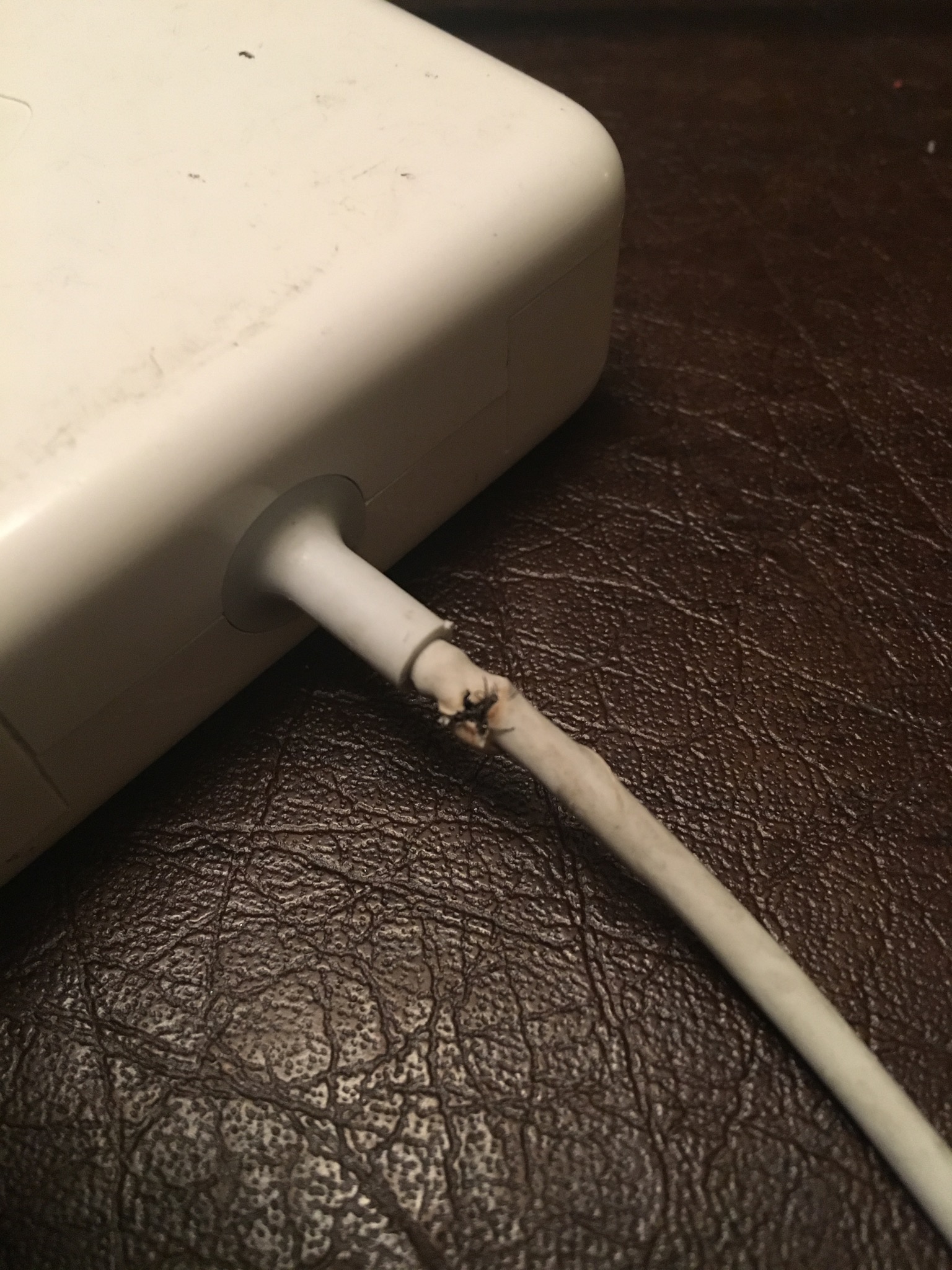 Macbook Pro charger burned help? (Pics) Apple Community