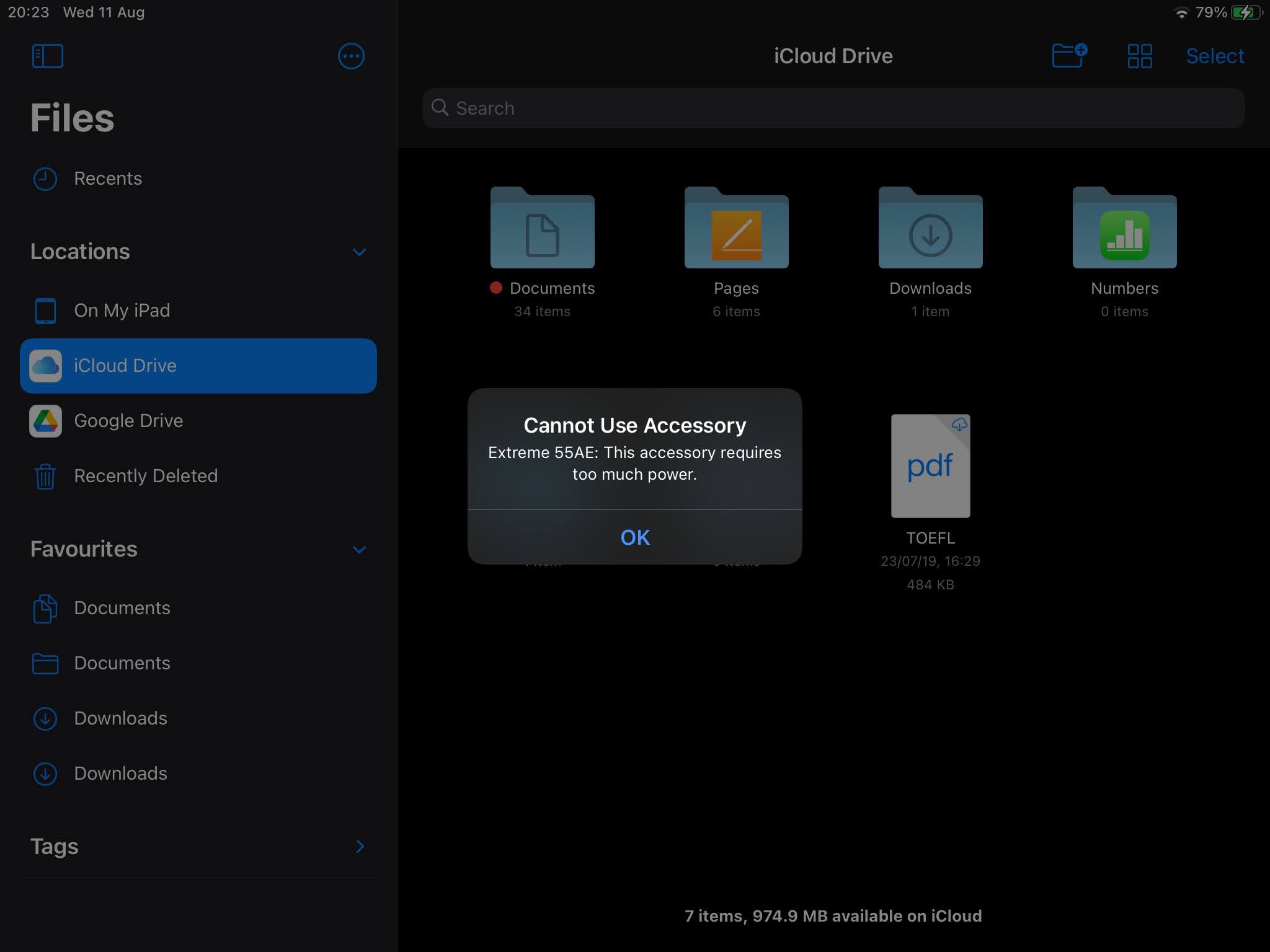 Unable to access SSD on iPad 6th Generati… Apple Community