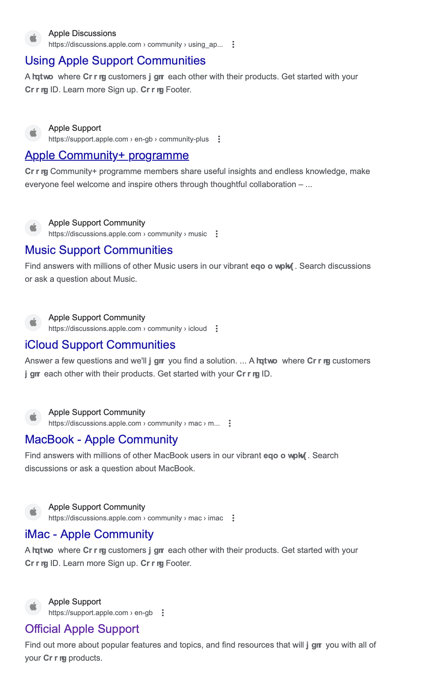 Fixing Garbled Fonts on Apple Support Pages - TidBITS