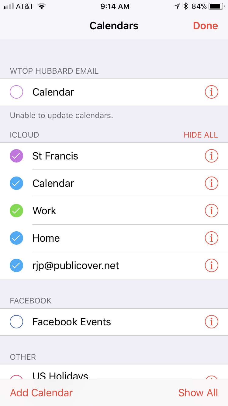 Calendars Not Syncing Ipad Or Iphone Apple Community