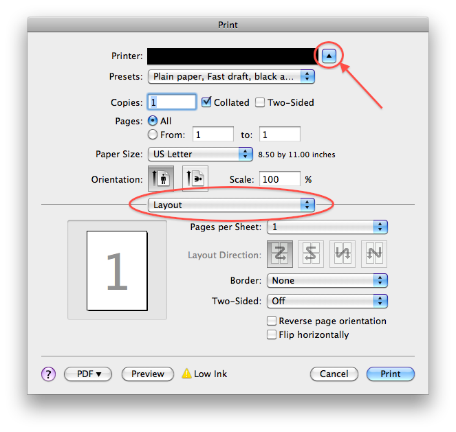 How can I print b/w pages, NOT color. - Apple Community