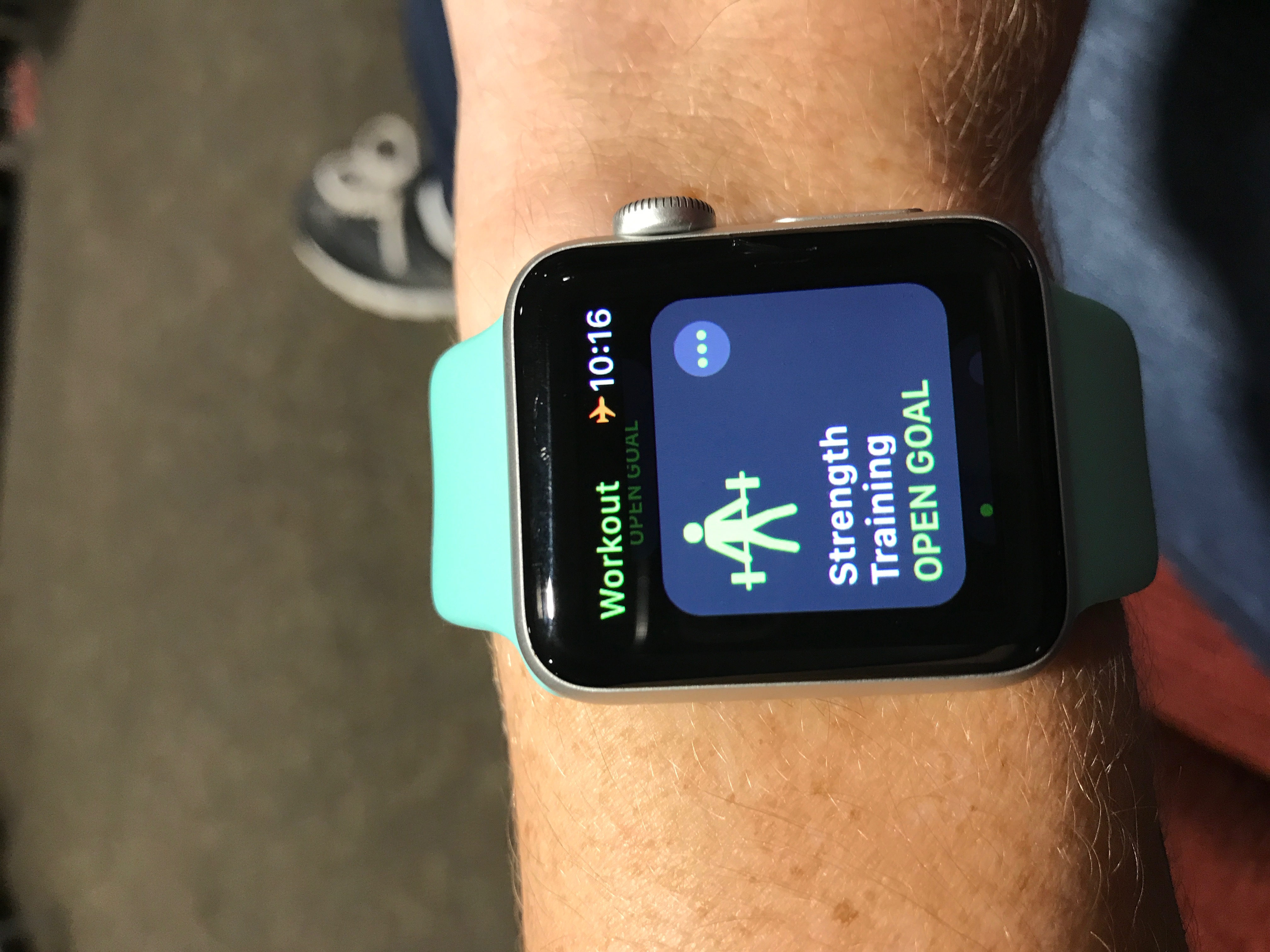 Add Apple Watch strength training or 