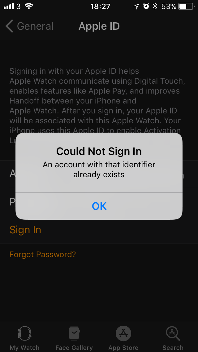 In sign apple id Answers to