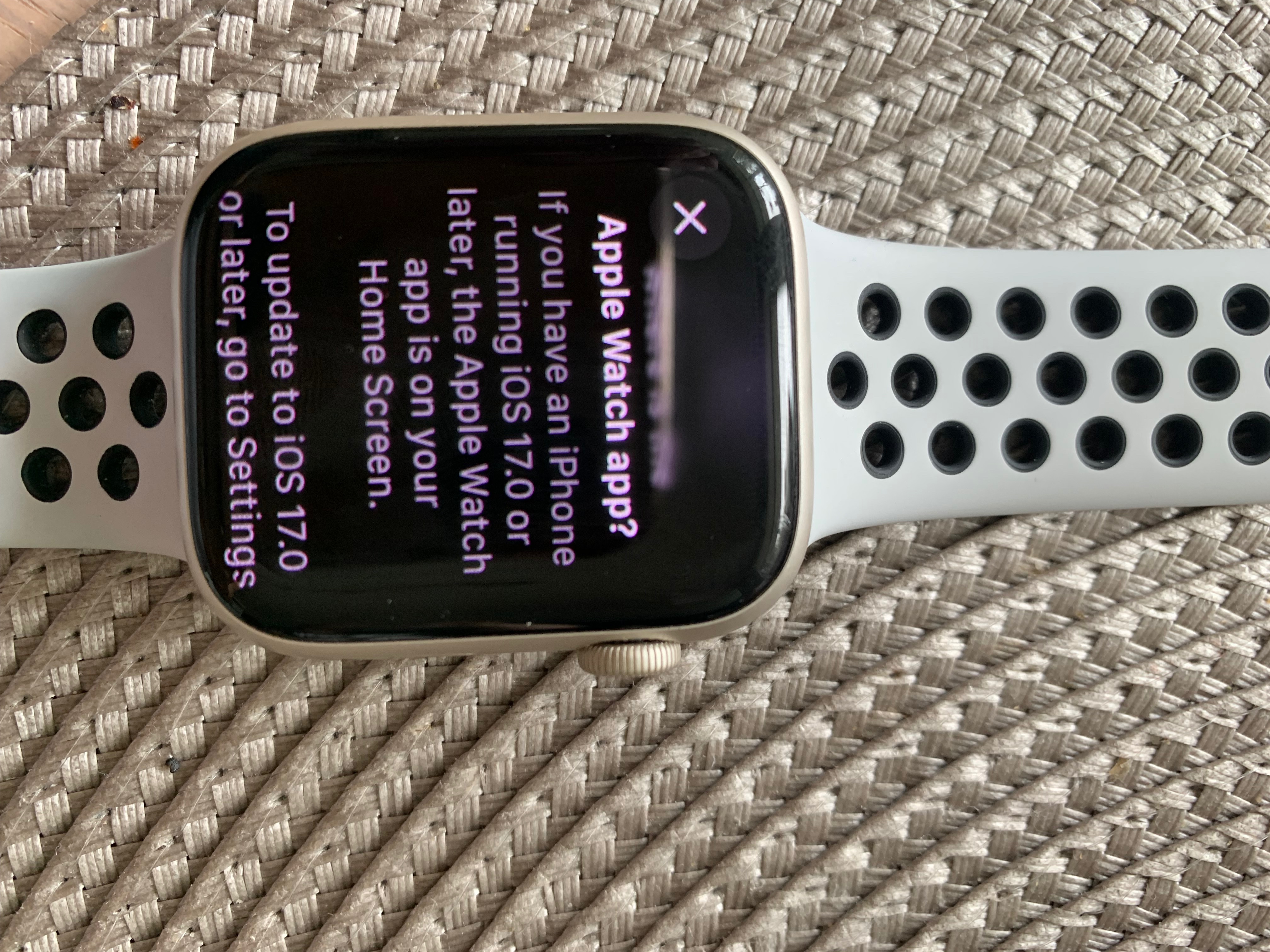 apple watch se ios 15.7