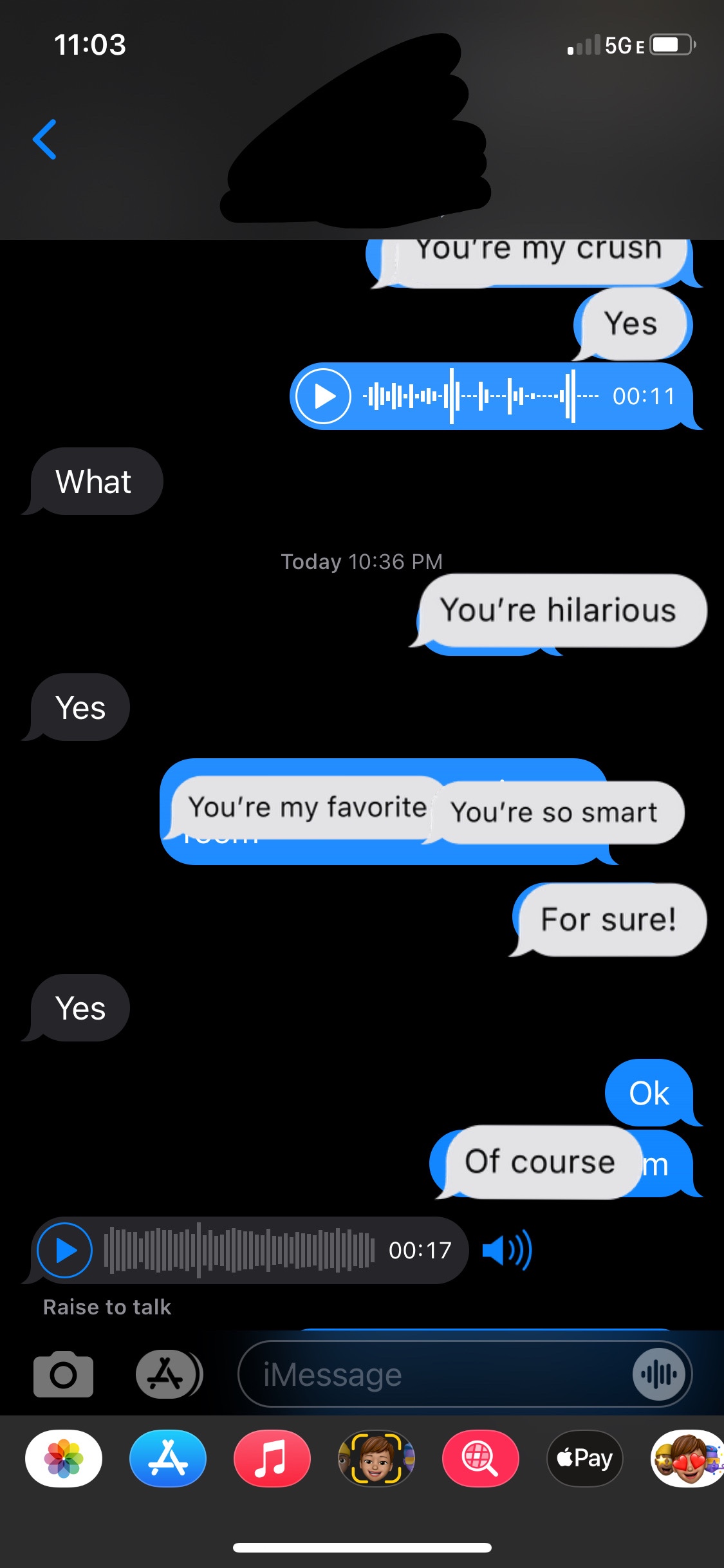 funny imessages