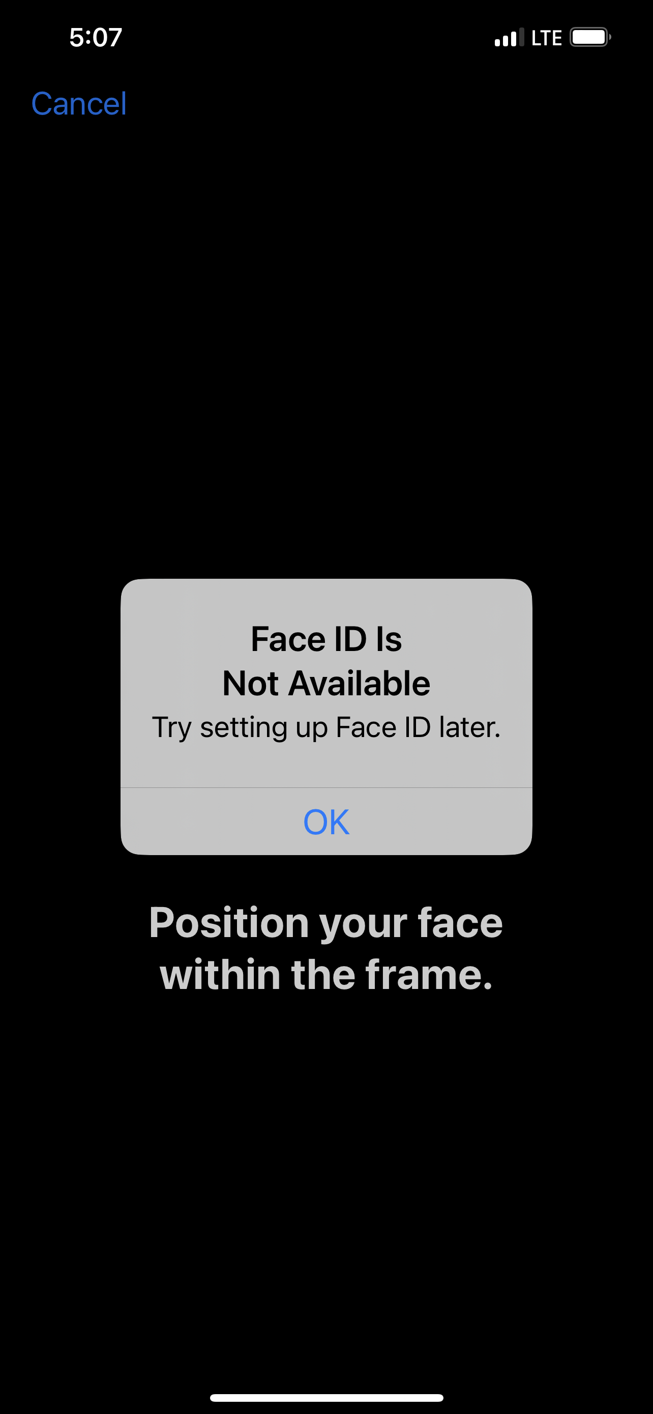 Face ID not available try again later Apple Community
